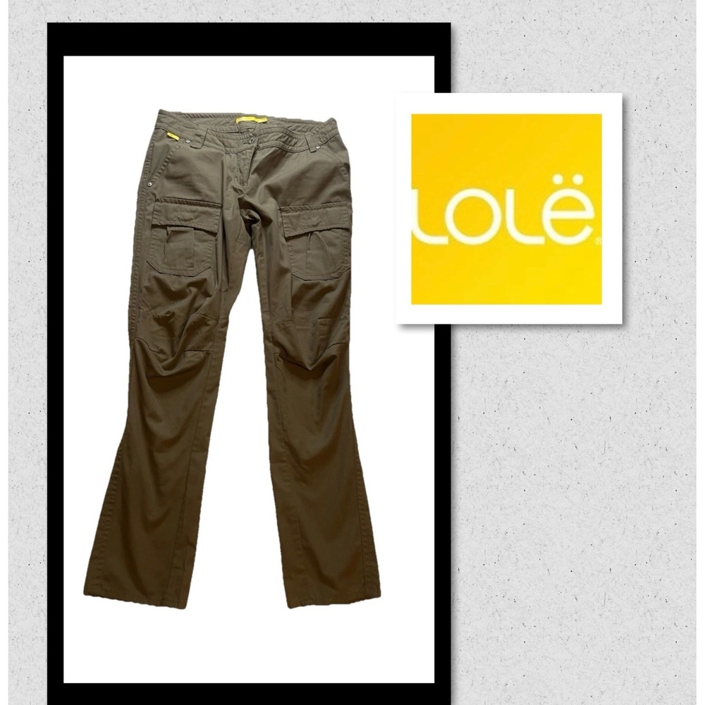 Lole Lolë - Hiking Pant - Women's Size 10 (34"X31.5") Casual Khaki Beige Tan